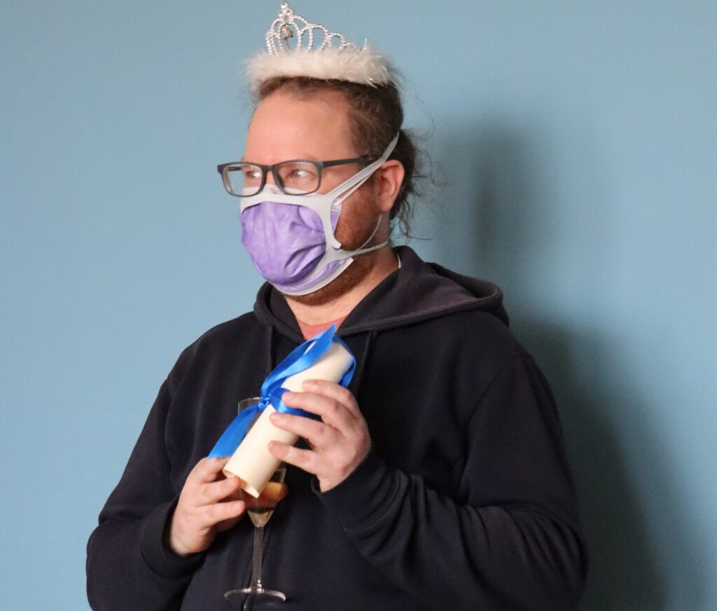 Photo of graduation ceremony at Edinburgh Alexander Training School