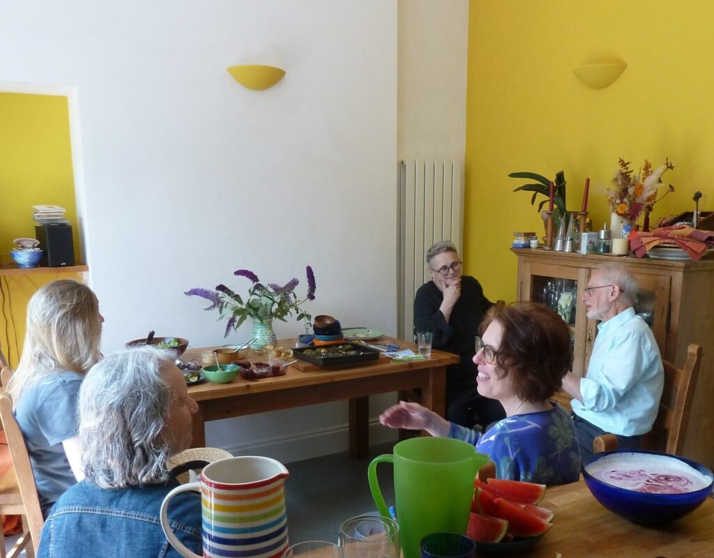 Photo of end of term lunch at Edinburgh Alexander Training school