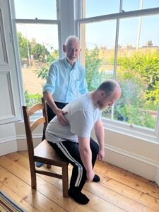 Photo of movement work at Edinburgh Alexander Training School