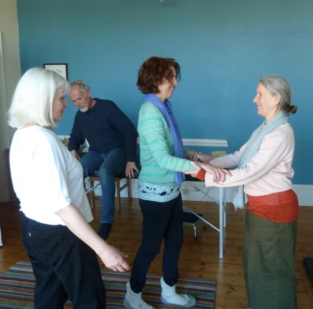 Photo of teachers and trainees at Edinburgh Alexander Training School